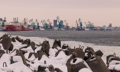 Užšalusi Baltija. ELTA / Andrius Ufartas