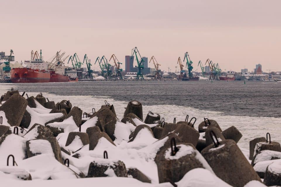 Užšalusi Baltija. ELTA / Andrius Ufartas