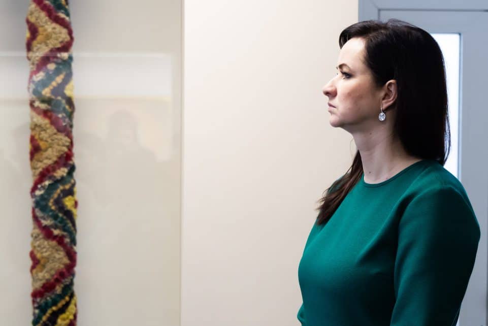 Premjerės Ingos Ruginienės susitikimas su Vilniaus rajono savivaldybės vadovybe. ELTA / Dainius Labutis