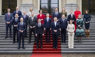 Prisaikdinta nauja Nyderlandų vyriausybė, jai vadovaus centristas Jettenas. EPA-ELTA