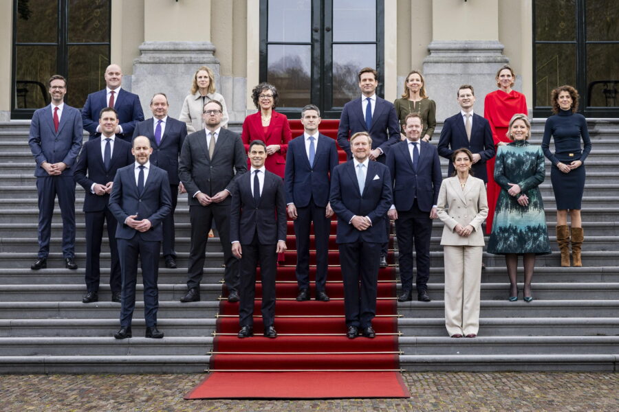 Prisaikdinta nauja Nyderlandų vyriausybė, jai vadovaus centristas Jettenas. EPA-ELTA