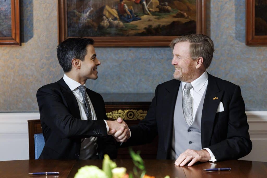 Prisaikdinta nauja Nyderlandų vyriausybė. EPA-ELTA