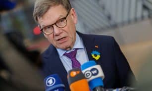 Wadephulas kritikuoja Vengriją dėl tolesnės ES pagalbos Ukrainai blokavimo. EPA-ELTA