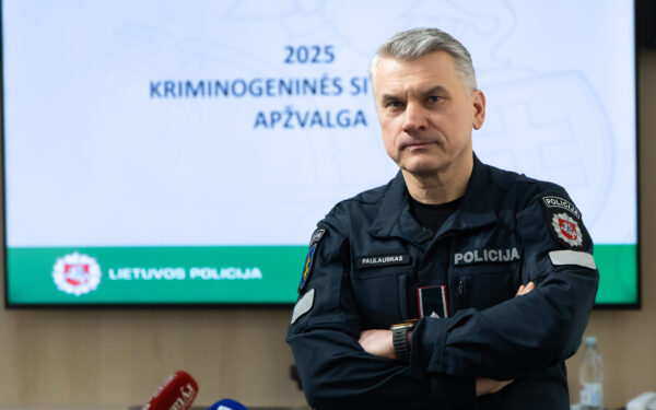 Policija skelbia naujausią statistiką: mažiau registruotų nusikaltimų, tačiau įspėja dėl naujų tendencijų