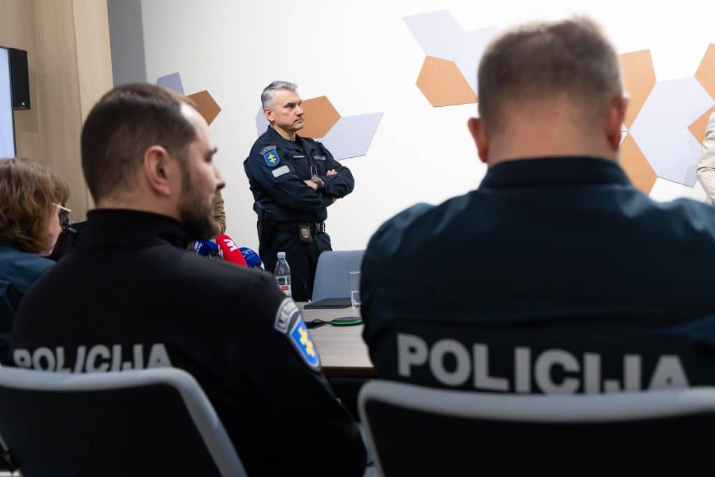 Policijos ataskaitos pristatymas. ELTA / Dainius Labutis