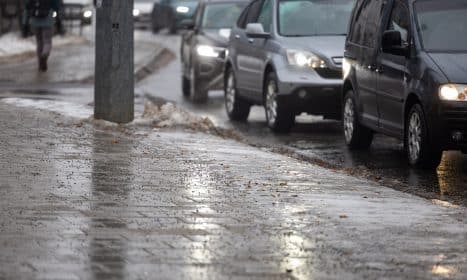 Plikledis Vilniuje. ELTA / Julius Kalinskas