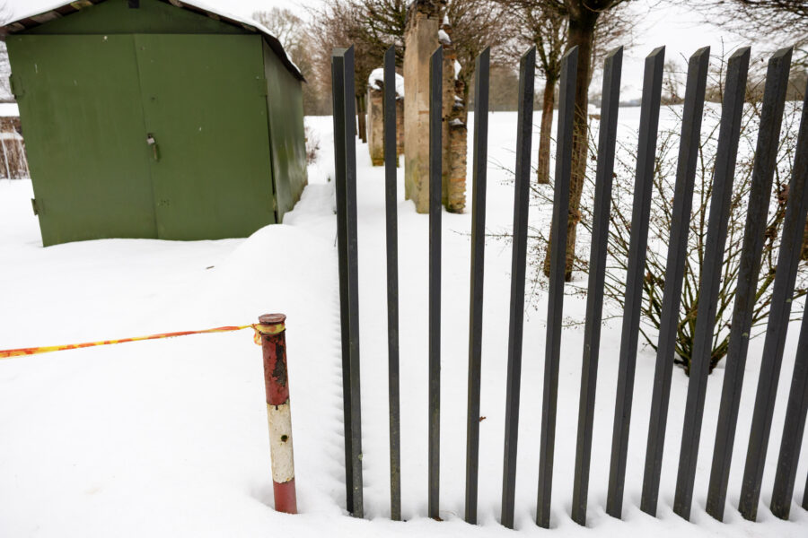 Griuvo Gitano Nausėdos tvora. ELTA / Julius Kalinskas nuotr.