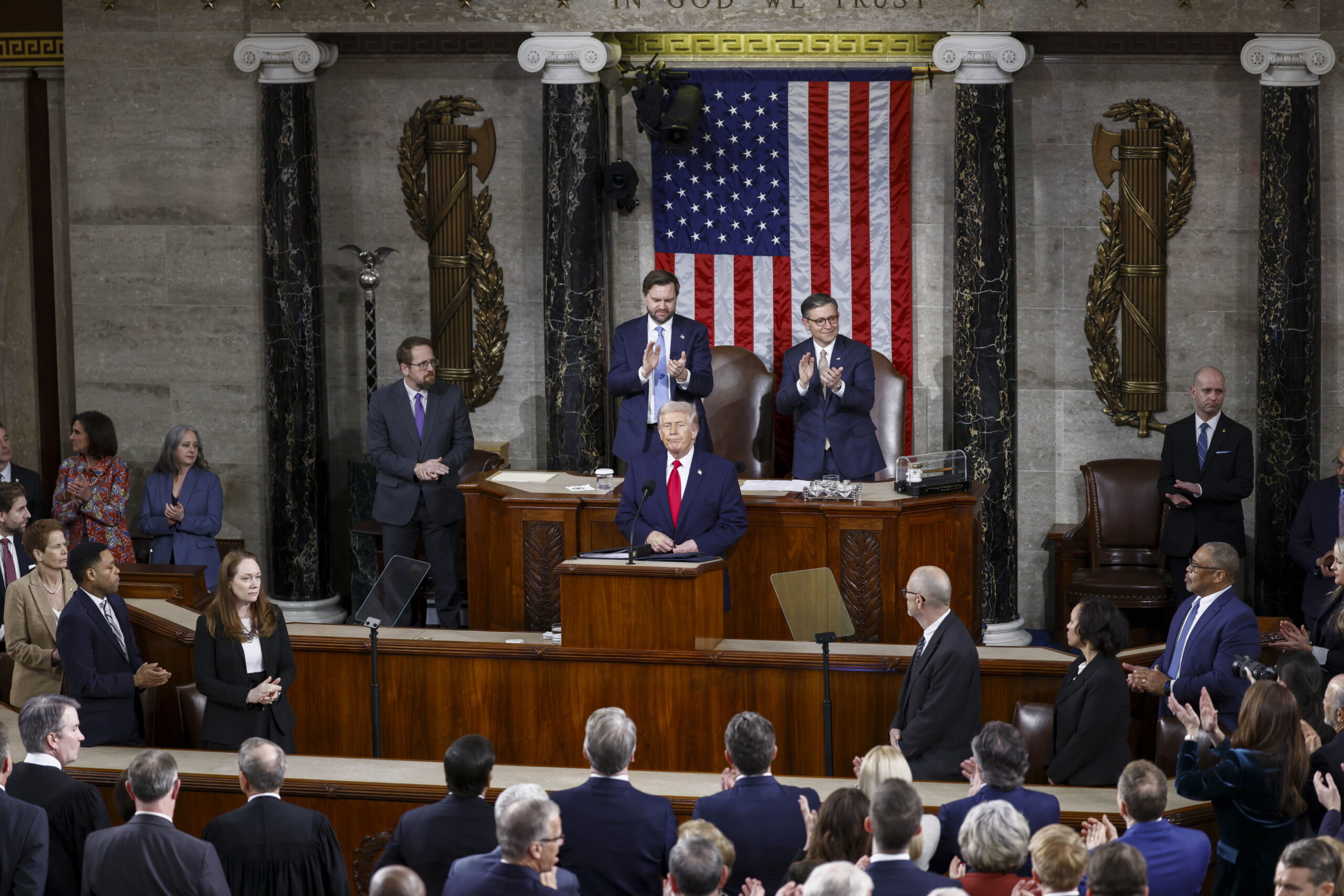 Ilgiausia kalba istorijoje: Trumpas siekė perrašyti ne tik rekordus, bet ir nuomonę apie save