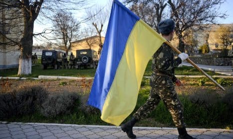 Ukraina: nelaisvėje laikomas Belbeko bazės vadas. EPA-ELTA nuotr.