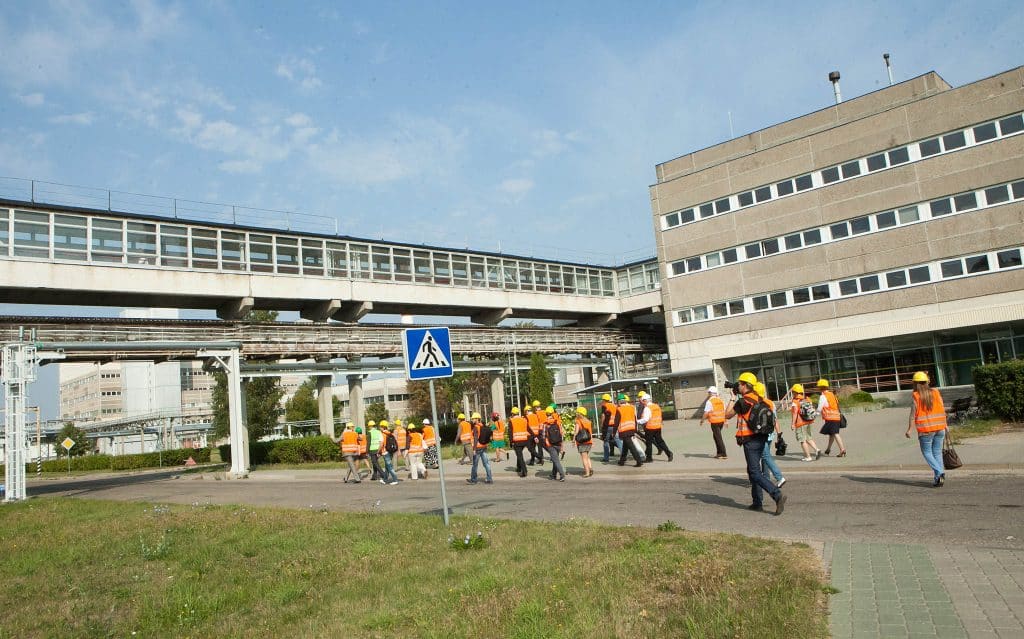 IAE išmontavimo darbai. ELTA / Dainiaus Labučio nuotr.