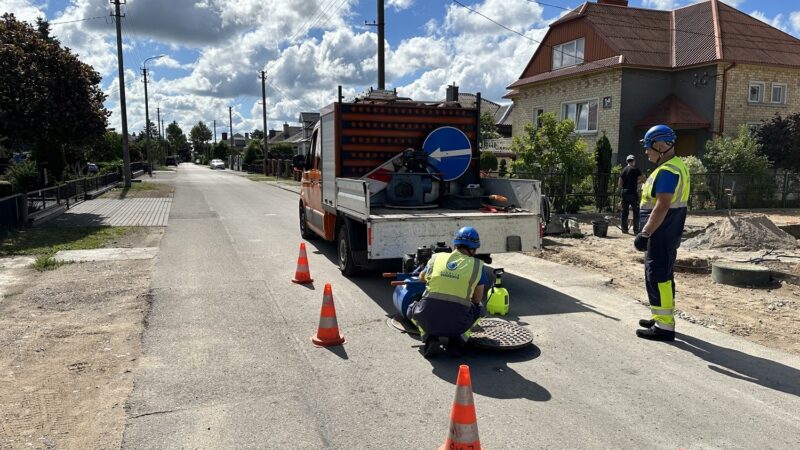 Plečiamas vandentiekis ir nuotekų tinklai: daliai būstų netrukus atsivers galimybė prisijungti