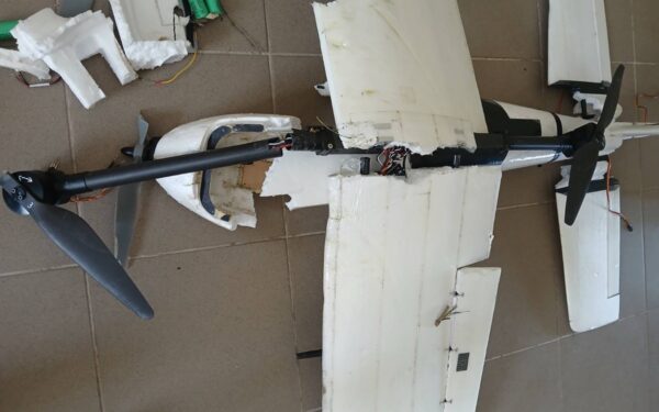 Pasieniečiai Šalčininkų rajone neutralizavo nelegalius rūkalus skraidinusį droną