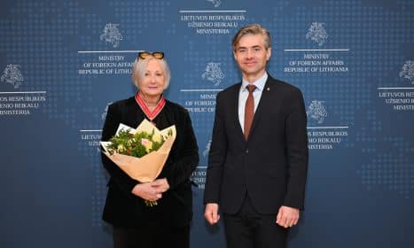 Aušra Lukošiūnienė ir Kęstutis Budrys. ELTA nuotr.