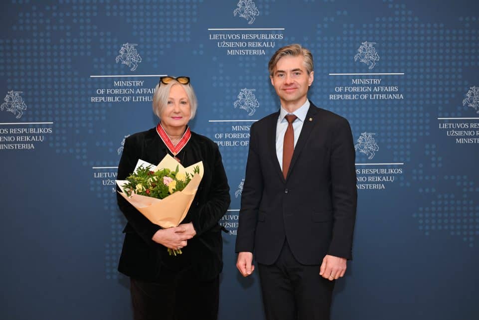 Aušra Lukošiūnienė ir Kęstutis Budrys. ELTA nuotr.