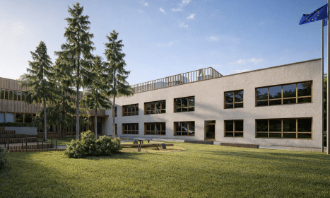 Kunigaikščio Gedimino progimnazijos rekonstrukcija. ELTA nuotr.