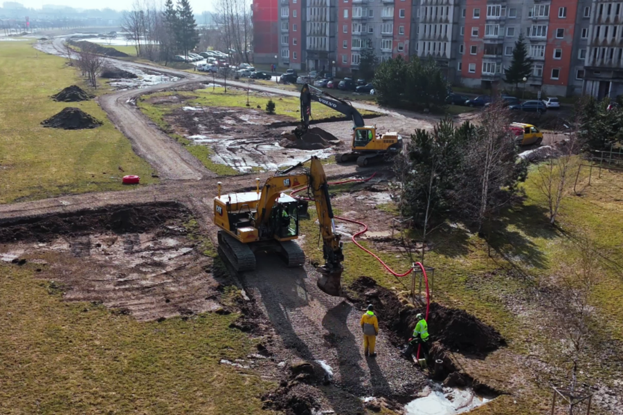 Klaipėdoje gimsta naujas parkas: jau sodinami šimtai medžių, pokyčiai nustebins gyventojus