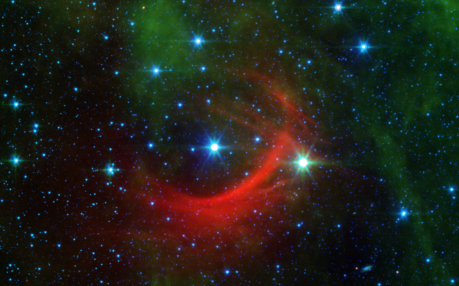 Keturių kūnų chaosas kosmose: astronomai aptiko neįprastai tankią žvaigždžių sistemą