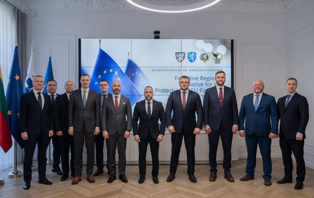 Baltijos šalių ir Ukrainos antikorupcinė atstatymos iniciatyva. Šalių atstovai. ELTA nuotr.