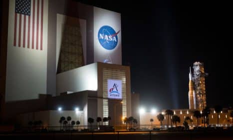 NASA grąžina Mėnulio raketą į paleidimo aikštelę, galimas startas – balandžio 1 d.. EPA-ELTA