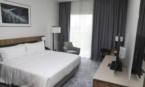 Vilniuje atidarytas pirmasis tinklo „Hilton“ viešbutis. Mariaus Morkevičiaus (ELTA) nuotr.