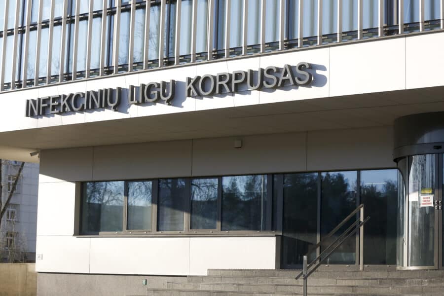Infekcinių ligų centro Priėmimo skyrius. Mariaus Morkevičiaus (ELTA) nuotr.