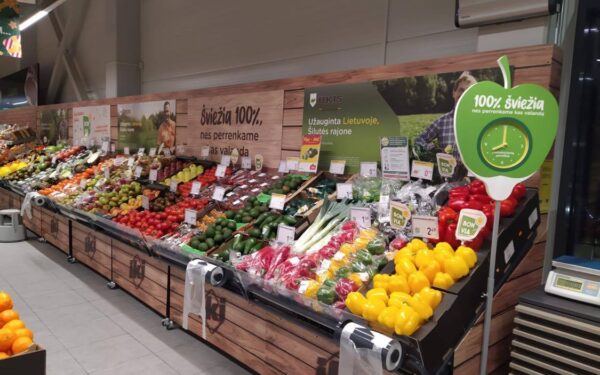 Po atnaujinimo darbų Alytuje duris atvėrė modernizuota „Iki“ parduotuvė