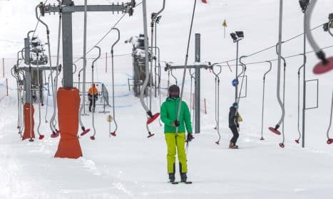 Liepkalnio slidinėjimo centras sostinėje. Dainiaus Labučio (ELTA) nuotr.