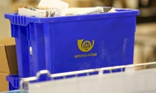 Lietuvos pašto logistikos centras. Mariaus Morkevičiaus (ELTA) nuotr.