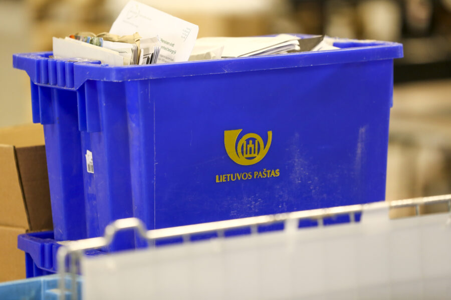Lietuvos pašto logistikos centras. Mariaus Morkevičiaus (ELTA) nuotr.