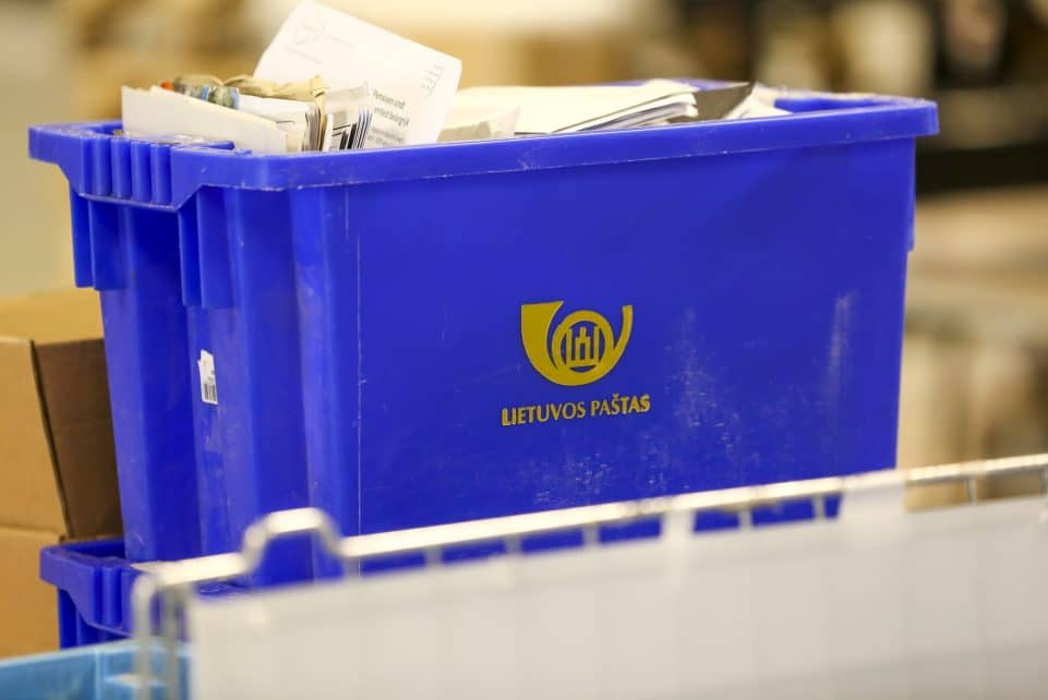 Lietuvos pašto logistikos centras. Mariaus Morkevičiaus (ELTA) nuotr.