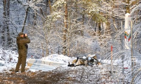 Pasienis su Baltarusija. Mariaus Morkevičiaus (ELTA) nuotr.