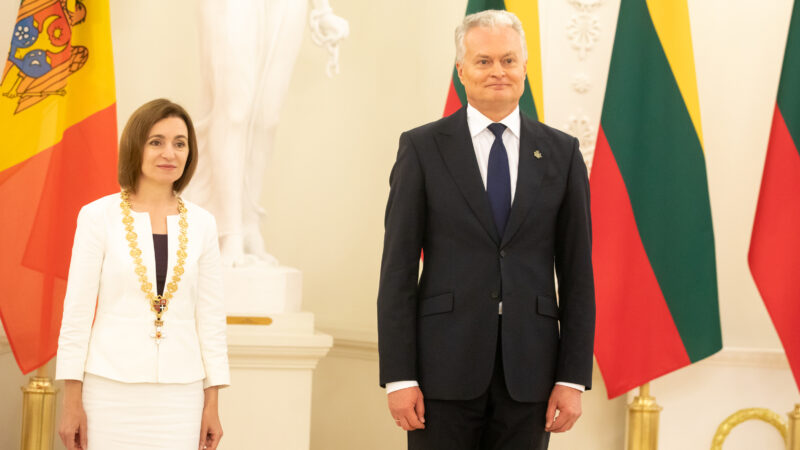 Sandu: spartėjantis Moldovos stojimas į ES atveria naujas galimybes Lietuvos verslui