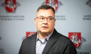 Pienininkų asociacijos „Pieno centras“ direktorius Egidijus Simonis. Mariaus Morkevičiaus (ELTA) nuotr.