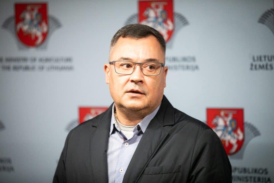 Pienininkų asociacijos „Pieno centras“ direktorius Egidijus Simonis. Mariaus Morkevičiaus (ELTA) nuotr.