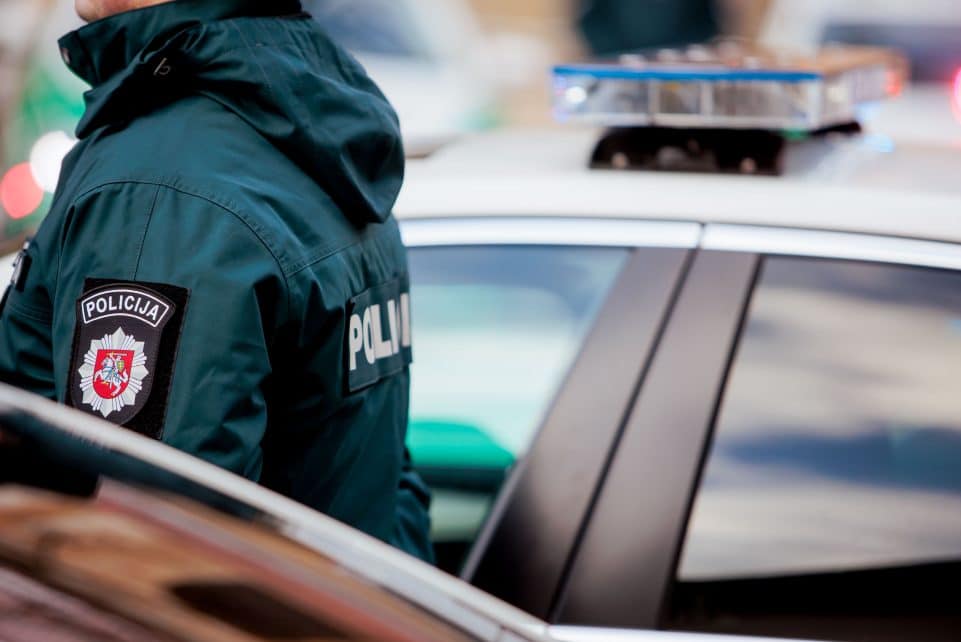 Policijos asociatyvi nuotrauka. Josvydo Elinsko (ELTA) nuotr. 