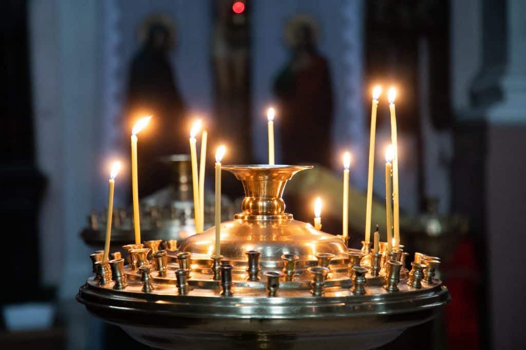 Stačiatikių bažnyčios apeigos. Dainiaus Labučio (ELTA) nuotr.