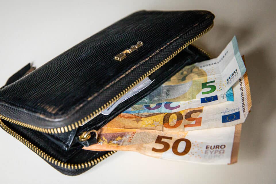 Grynieji pinigai. Mariaus Morkevičiaus (ELTA) nuotr.