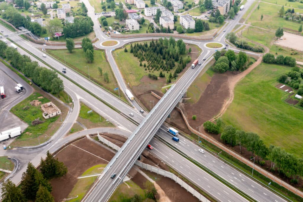 Vievio (Paparčių) viaduko atidarymo renginys. ELTA / Andrius Ufartas