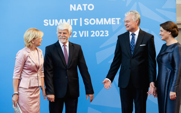 Svarbus diplomatinis vizitas Vilniuje: Lietuvoje lankysis Čekijos prezidentas ir pirmoji ponia