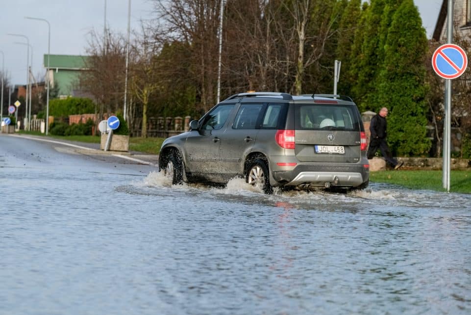 Potvynis Kretingoje. ELTA / Karolis Bakūnas
