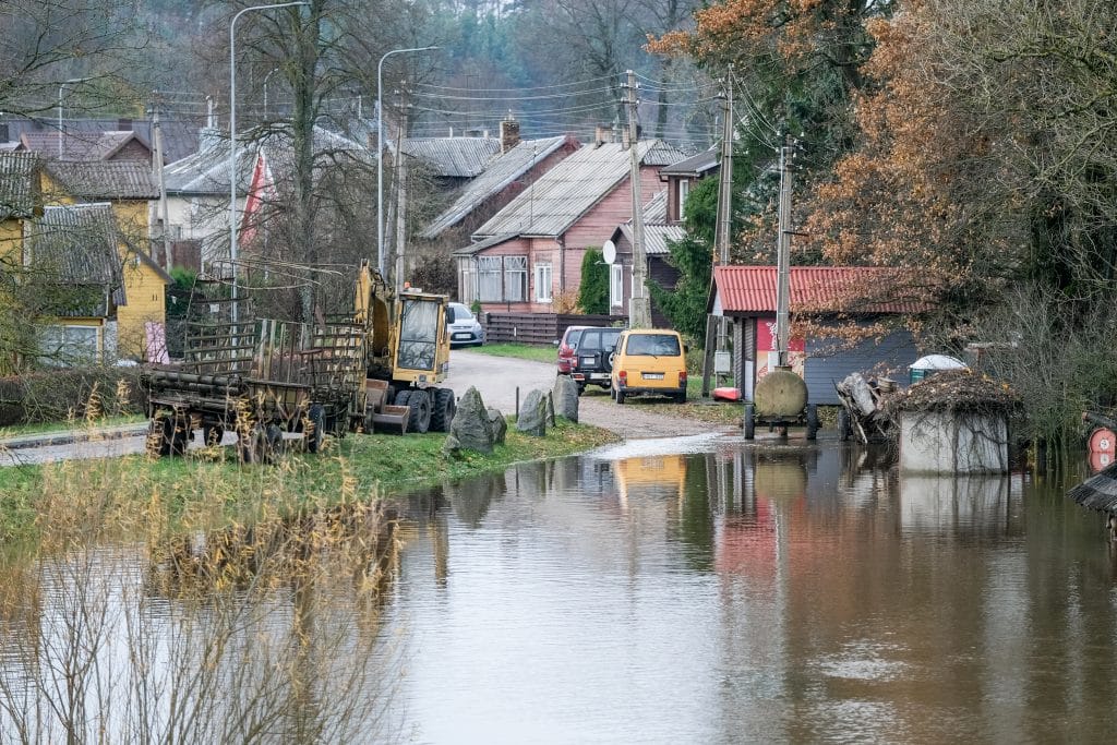 Potvynis Kartenoje. ELTA / Karolis Bakūnas
