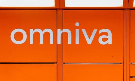 Omniva paštomatas. ELTA / Andrius Ufartas