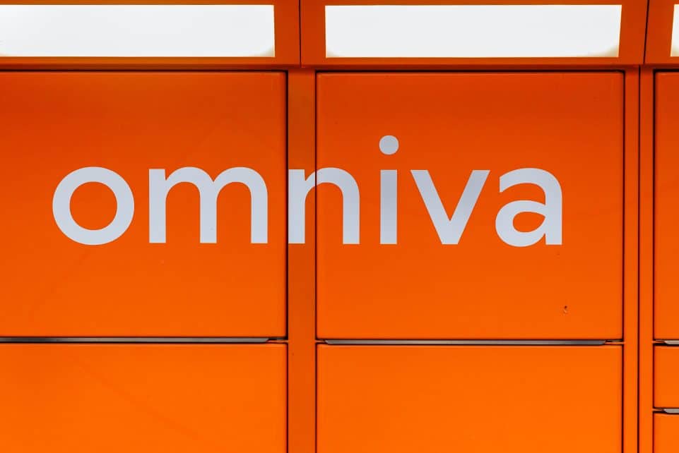 Omniva paštomatas. ELTA / Andrius Ufartas