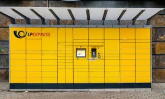 LP Express paštomatas. ELTA / Andrius Ufartas