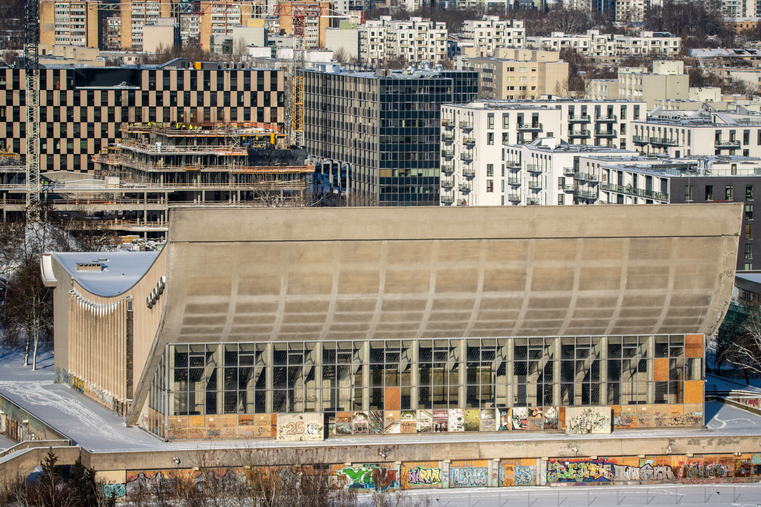 Kas iš tiesų bus su Vilniaus koncertų ir sporto rūmais? konfliktas tarp Ruginienės ir Benkunsko didėja