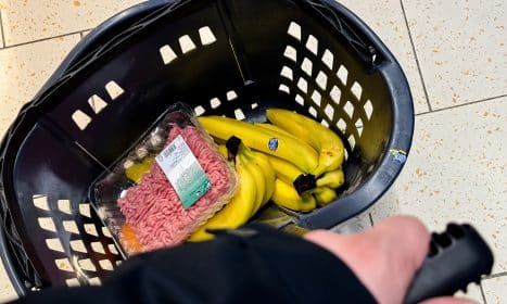 Pirkinių krepšelis parduotuvėje. ELTA / Josvydas Elinskas