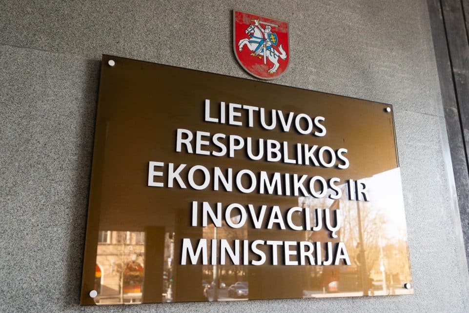 Lietuvos Respublikos ekonomikos ir inovacijų ministerija. ELTA / Dainius Labutis
