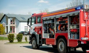 Ugniagesiai. ELTA / Josvydas Elinskas