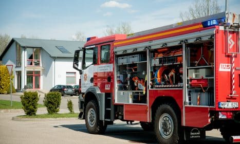 Ugniagesiai. ELTA / Josvydas Elinskas