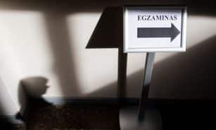 Lietuvių kalbos ir literatūros valstybinis brandos egzaminas. ELTA / Žygimantas Gedvila